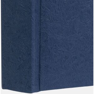 ZEP Fotoalbum Dante Blauw 24x24 cm 40 witte paginas met glasvellen
