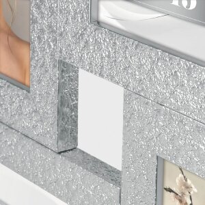 ZEP Orion collage fotolijst zilver 4 fotos in 10x15 cm...