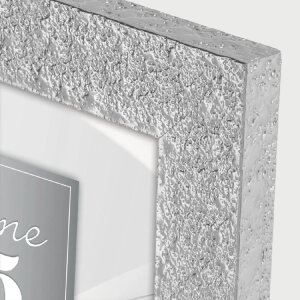 ZEP Orion collage fotolijst zilver 4 fotos in 10x15 cm formaat