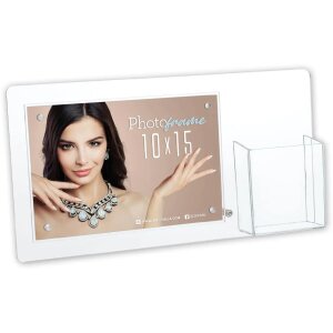 ZEP Acryl Visitekaarthouder Magnetisch Frame Lowell 10x15...