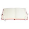 ZEP fotoalbum Symphony 7 stof rood liefdeshart 23x23cm 28 paginas met geschenkverpakking