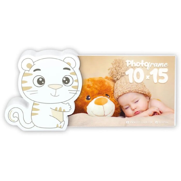 ZEP Acryl en houten fotolijst Tigro 10x15 cm