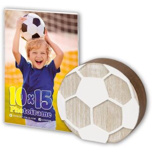 ZEP Acryl en houten fotolijst Messi 10x15 cm