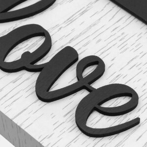 ZEP dubbele lijst Elvas voor 10x15 en 13x18 cm gemaakt van hout wit zwart