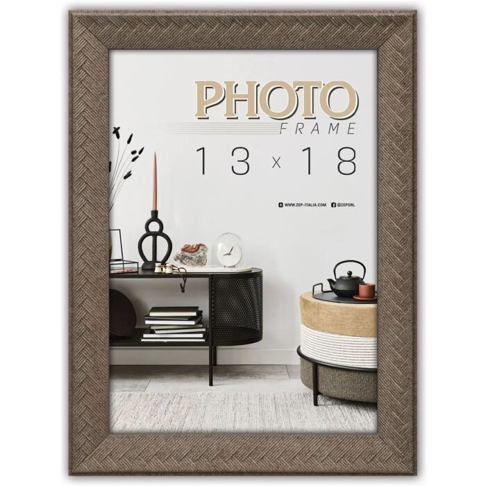 ZEP PS Lijst Levanto A 10x15 cm Bruin