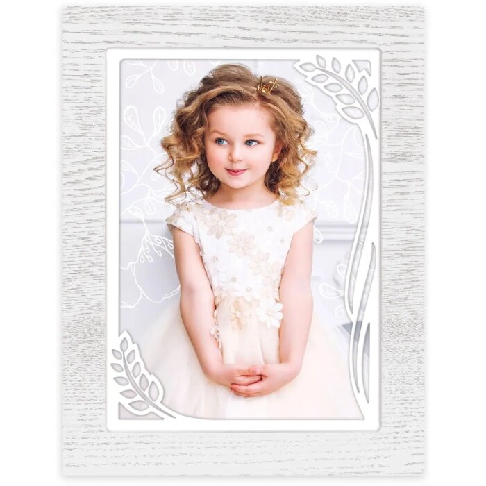 ZEP Houten fotolijst Eveline 15x20 cm wit Occasion lijst