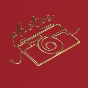 ZEP RQ5740R Spiraalalbum Oliver Rood 13x19 cm