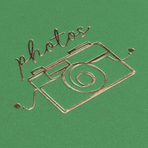 ZEP RQ5740V Fotoboek OLIVER groen 13x19 cm