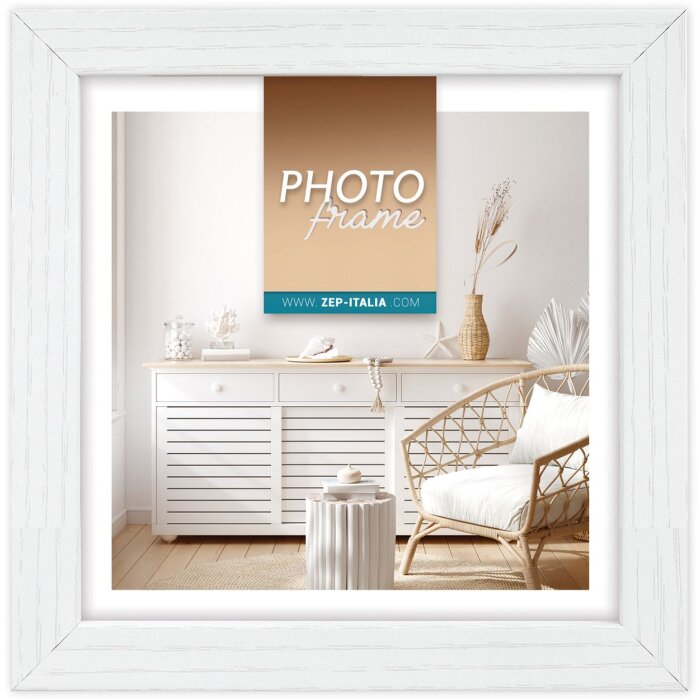 ZEP Houten fotolijst Vivan 20x20 cm Wit