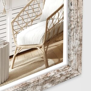 ZEP Houten fotolijst Vivan 30x45 cm witgewassen hout