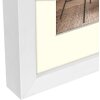 ZEP Houten fotolijst Malmo Wit 10x15 cm met passe-partout 7x10 cm