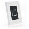 ZEP Houten fotolijst Malmo Wit 10x15 cm met passe-partout 7x10 cm