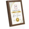 ZEP houten certificaat frame bruin 29,7x42 cm DIN A3