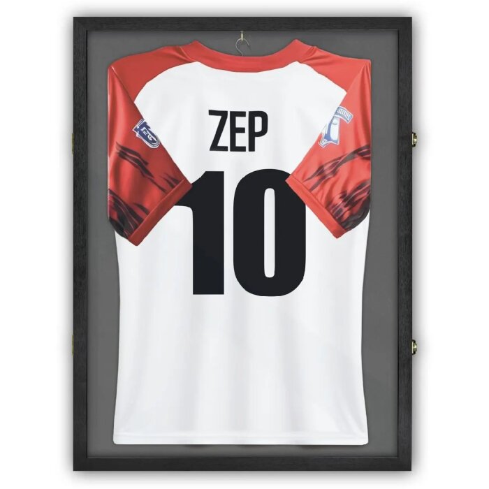 ZEP Houten Sport T-shirt Frame Jersey Zwart 59x79 cm