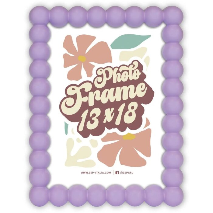 ZEP Houten fotolijst Pop Violet 13x18 cm