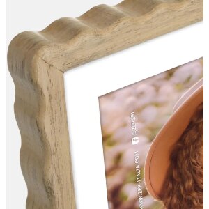 ZEP Houten fotolijst Lione Nature 20x30 cm met passe-partout 15x20 cm