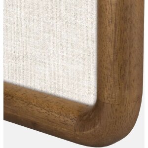 ZEP Marsiglia houten lijst 30x40 cm met stoffen passe-partout 20x30 cm