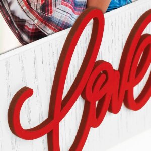 ZEP Houten fotolijst Gianna Rood 10x15 cm