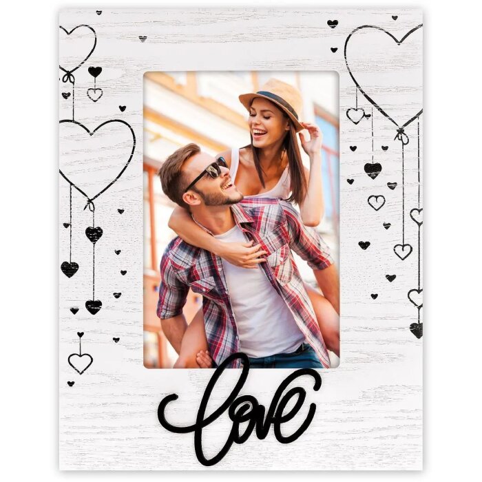 ZEP Houten fotolijst Gianna Zwart 10x15 cm