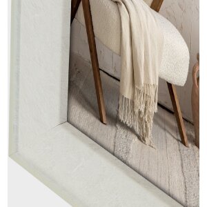 ZEP fotolijst Colmar Wit 15x20 cm hout look met voet