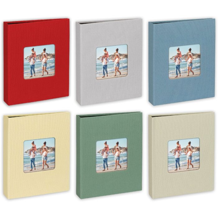 ZEP insteekalbum COLORADO 13x19cm voor 36 fotos geassorteerde kleuren