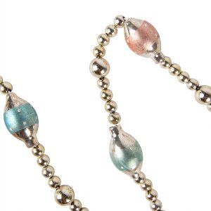 Clayre & Eef kerstslinger goud 180 cm ijzer landelijke stijl