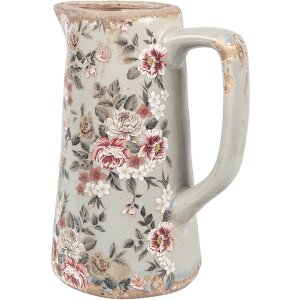 Clayre & Eef Decoratiekan Landelijke Stijl Kan Grijs...