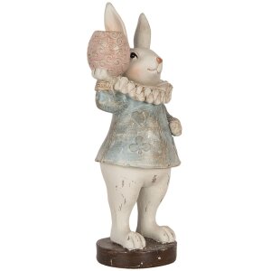 Clayre & Eef Decoratief Konijn Landelijke Stijl Beige...