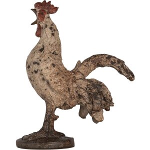 Clayre & Eef 6PR5481 Decoratieve Haan Beige Bruin...