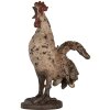 Clayre & Eef 6PR5481 Decoratieve Haan Beige Bruin 26x13x33 cm Polyresin