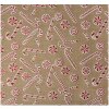 Clayre & Eef 66038 Tafelloper Beige Rood 28x275 cm Landelijke stijl Feestelijk