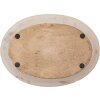 Clayre & Eef Decoratief bord 25x18x3 cm Beige Rood met aardbeienmotief