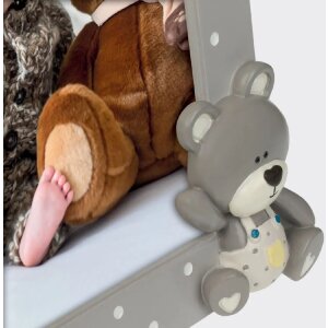 ZEP poly resin fotolijst Billy Beige 10x15 cm 13x18 cm met beer en sterren