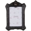 Clayre & Eef Fotolijst 2F1216 Barok Fotolijst Zwart Goud 10x15 cm