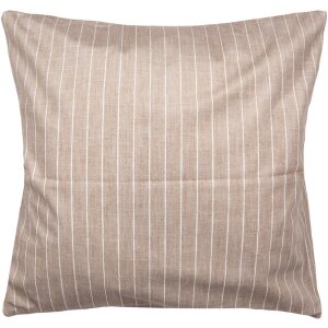Clayre & Eef BHS22 Kussenhoes 45x45 cm Bruin Wit...