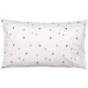 Clayre & Eef BHS36-1 Kussenhoes 30x50 cm Zwart Wit