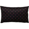 Clayre & Eef BHS36-4 Kussenhoes 30x50 cm Zwart Wit Romantisch Design