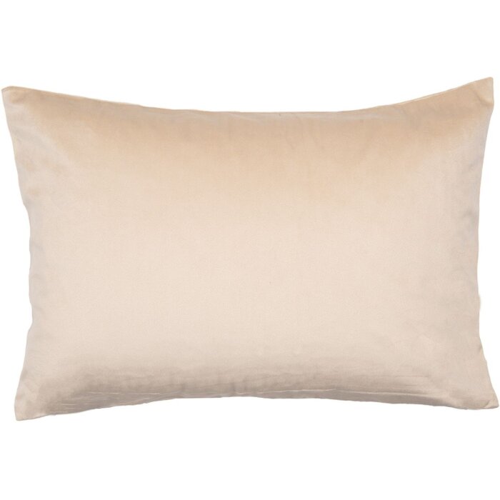 Clayre & Eef kussenhoes beige 35x50 cm landelijke stijl polyester rechthoekig
