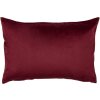 Clayre & Eef KT036.053BU Kussenhoes 35x50 cm rood polyester landelijke stijl