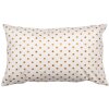 Clayre & Eef LEL36 Kussenhoes 30x50 cm Beige Geel Landelijke Stijl Polyester