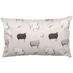 Clayre & Eef Kussenhoes NSF36 Beige Bruin 30x50 cm...