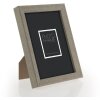 ZEP fotolijst Levanto polystyreen honingraat structuur helder glas groen bruin grijs