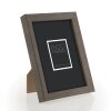 ZEP fotolijst Levanto polystyreen honingraat structuur helder glas groen bruin grijs