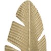 Mauro Ferretti decoratief beeld Leaf Glam Gold Zwart 10x10x34 cm