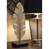 Mauro Ferretti decoratief beeld Leaf Glam Gold Zwart 10x10x34 cm