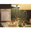 Mauro Ferretti decoratief figuur Dolly op een wolk 25x11x16 cm donkerrood