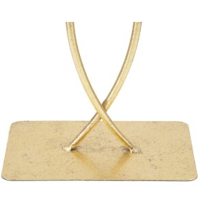Mauro Ferretti sculptuur Blad Glam Goud 25x8,5x35 cm