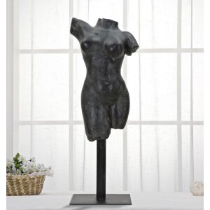 Mauro Ferretti Sculptuur Museum Vrouw 19x17x50 cm zwart