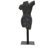 Mauro Ferretti Sculptuur Museum Vrouw 19x17x50 cm zwart