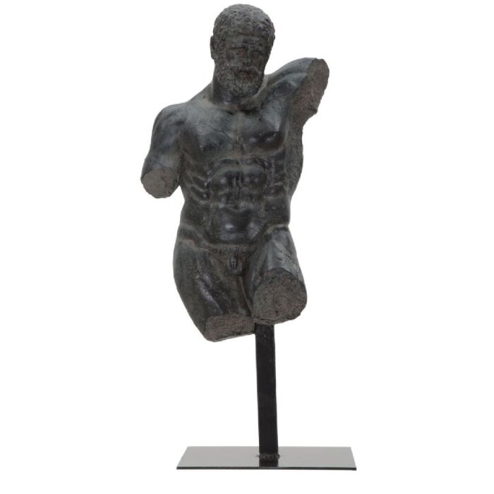 Mauro Ferretti Sculptuur Museum Man 26x22x57,5 cm zwart